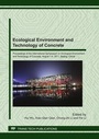 Cover: Ecological Environment and Technology of Concrete - Trans Tech Publications Ltd
