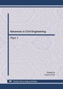 Cover: Advances in Civil Engineering - Trans Tech
