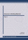 Cover: Advances in Building Materials, CEBM 2011 - Trans Tech Publications Ltd