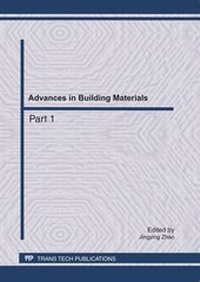 Enlarge image Cover: Advances in Building Materials, CEBM 2011 - Trans Tech Publications Ltd