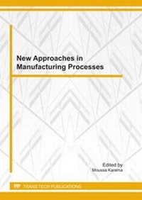 Enlarge image Cover: New Approaches in the Manufacturing Processes - Trans Tech Publications Ltd