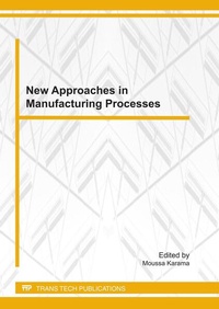 Enlarge image Cover: New Approaches in the Manufacturing Processes - Trans Tech Publications Ltd