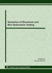 Enlarge image Cover: Dynamics of the Structures and Non Destructive Testing - Trans Tech Publications Ltd