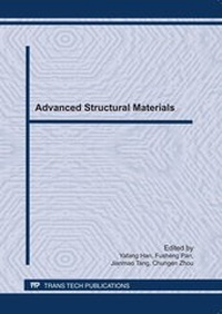 Enlarge image Cover: Advanced Structural Materials, IUMRS-ICA 2010 - Trans Tech Publications Ltd