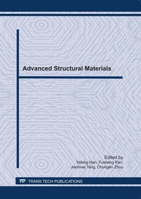 Enlarge image Cover: Advanced Structural Materials, IUMRS-ICA 2010 - Trans Tech Publications Ltd