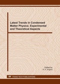 Cover: Latest Trends in Condensed Matter Physics - Trans Tech Publications Ltd
