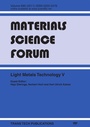 Cover: Light Metals Technology V - Trans Tech Publications Ltd