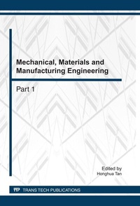 Enlarge image Cover: Mechanical, Materials and Manufacturing Engineering - Trans Tech