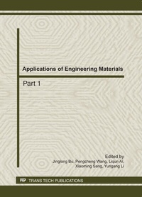 Enlarge image Cover: Applications of Engineering Materials - Trans Tech