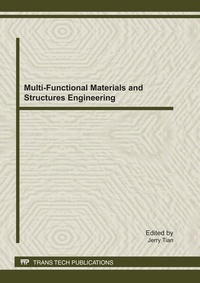 Enlarge image Cover: Multi-Functional Materials and Structures Engineering - Trans Tech Publications Ltd