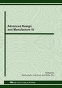Cover: Advanced Design and Manufacture IV - Trans Tech Publications Ltd