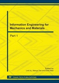 Cover: Information Engineering for Mechanics and Materials - Trans Tech