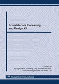 Cover: Eco-Materials Processing and Design XII - Trans Tech Publications Ltd