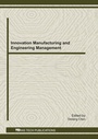 Cover: Innovation Manufacturing and Engineering Management - Trans Tech Publications Ltd