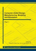 Cover: Computer-Aided Design, Manufacturing, Modeling and Simulation - Trans Tech