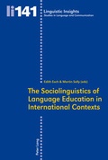 Cover: The Sociolinguistics of Language Education in International Contexts - Peter Lang Verlag