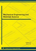 Cover: Mechanical Engineering and Materials Science (ICMEMS) - Trans Tech Publications Ltd