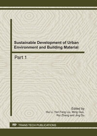 Enlarge image Cover: Sustainable Development of Urban Environment and Building Material - Trans Tech