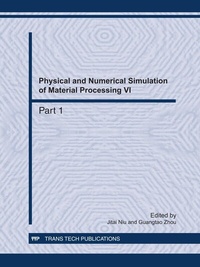 Enlarge image Cover: Physical and Numerical Simulation of Material Processing VI - Trans Tech