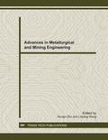 Cover: Advances in Metallurgical and Mining Engineering - Trans Tech Publications Ltd