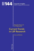 Cover: Current Trends in LSP Research - Peter Lang Verlag