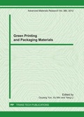 Cover: Green Printing and Packaging Materials - Trans Tech Publications Ltd