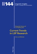 Cover: Current Trends in LSP Research - Peter Lang Verlag