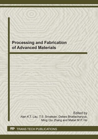 Enlarge image Cover: Processing and Fabrication of Advanced Materials - Trans Tech Publications Ltd