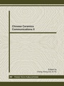 Cover: Chinese Ceramics Communications II - Trans Tech Publications Ltd