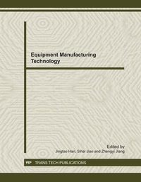 Enlarge image Cover: Equipment Manufacturing Technology - Trans Tech Publications Ltd