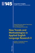 Cover: New Trends and Methodologies in Applied English Language Research II - Peter Lang Verlag