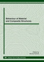 Cover: Behaviour of Material and Composite Structures - Trans Tech Publications Ltd