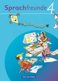 Cover: Sprachfreunde - Sprechen - Schreiben - Spielen - Ausgabe Nord/S&uuml;d - 2010 und Neubearbeitungen 2015 - 4. Schuljahr - Volk und Wissen Verlag
