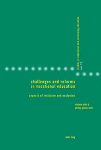 Enlarge image Cover: Challenges and Reforms in Vocational Education - Peter Lang Verlag