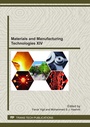 Cover: Materials and Manufacturing Technologies XIV - Trans Tech Publications Ltd