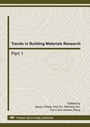 Cover: Trends in Building Materials Research - Trans Tech