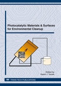 Cover: Photocatalytic Materials & Surfaces for Environmental Cleanup - Trans Tech Publications Ltd
