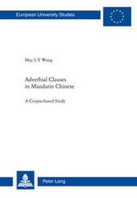 Abbildung von: Adverbial Clauses in Mandarin Chinese - Peter Lang Verlag