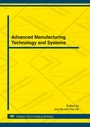 Cover: Advanced Manufacturing Technology and Systems - Trans Tech Publications Ltd