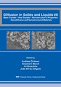 Cover: Diffusion in Solids and Liquids VII - Trans Tech Publications Ltd