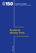 Cover: Academic Identity Traits - Peter Lang Verlag