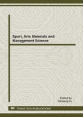 Cover: Sport, Arts Materials and Management Science - Trans Tech Publications Ltd