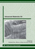 Cover: Advanced Materials XII - Trans Tech Publications Ltd