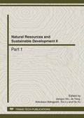 Cover: Natural Resources and Sustainable Development II - Trans Tech