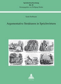 Abbildung von: Argumentative Strukturen in Sprichwörtern - Peter Lang Verlag