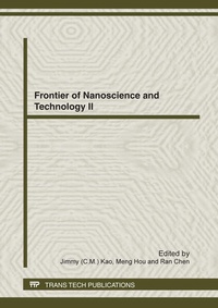 Enlarge image Cover: Frontier of Nanoscience and Technology II - Trans Tech Publications Ltd