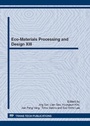 Cover: Eco-Materials Processing and Design XIII - Trans Tech Publications Ltd