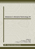 Cover: Advances in Abrasive Technology XV - Trans Tech Publications Ltd