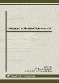 Enlarge image Cover: Advances in Abrasive Technology XV - Trans Tech Publications Ltd