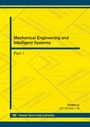 Cover: Mechanical Engineering and Intelligent Systems - Trans Tech